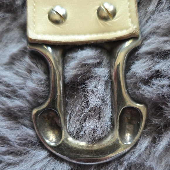 VTG Two-tone mixed-metal leather stud belt by Bijoux Medici signed J.Blumenthal main image 8